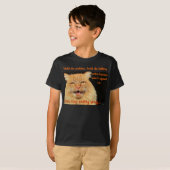 ...余分なベーコンで子猫も大満足 Tシャツ (正面フル)