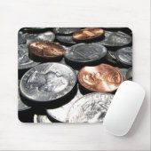 余分な小銭 マウスパッド (マウス)