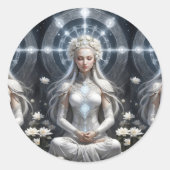 余分な手足のカオス悪い解剖学のステッカーパック ラウンドシール (正面)