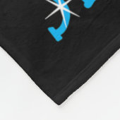 余分な染色体は私を輝かせるダウン症候群Aw フリースブランケット (角)