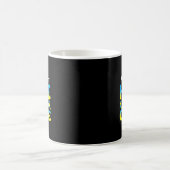 余分な染色体を持つ仲間 ダウン症啓発 コーヒーマグカップ (中央)