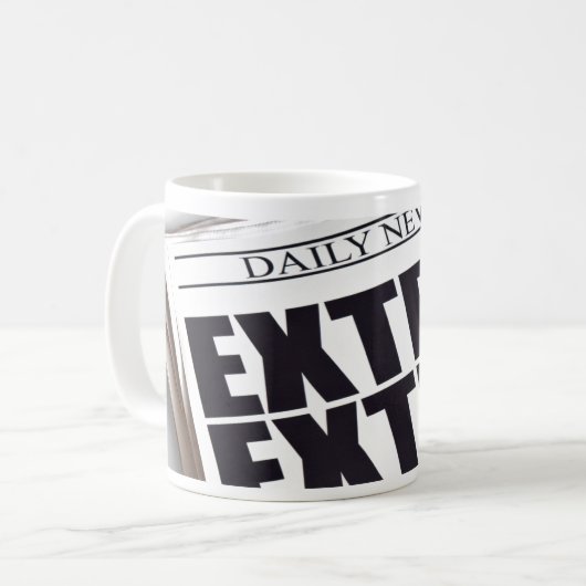 余分に余分にそれについてのすべてを読んで下さい コーヒーマグカップ (正面左)