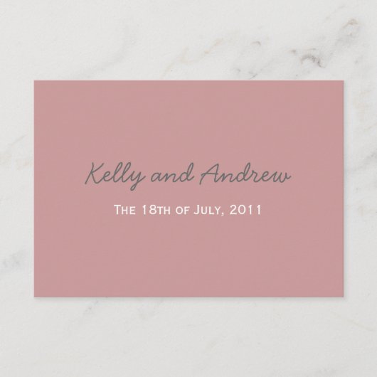 余分エンクロージャカードの結婚 エンクロージャーカード (正面)