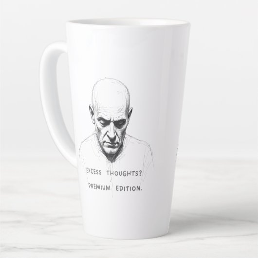余剰思考? プレミアム・エディション カフェラテマグ (左アングル)