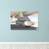 余剰海軍フェニックスミサイル キャンバスプリント (インサイチュ (ウッドフロア))