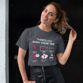 余暇にバレエをやること Tシャツ