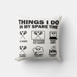 余暇のラクロス クッション