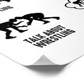 余暇のレスリング ポスター (角)