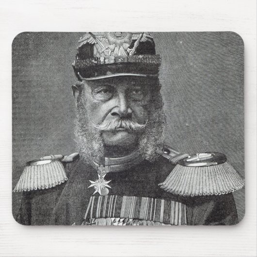 「余暇時間」からのKaiserウィルヘルム、1888年 マウスパッド (正面)