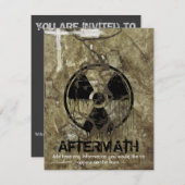 余波 招待状 (正面/裏面)