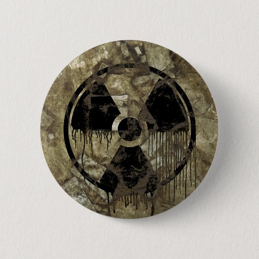 余波 缶バッジ (正面)