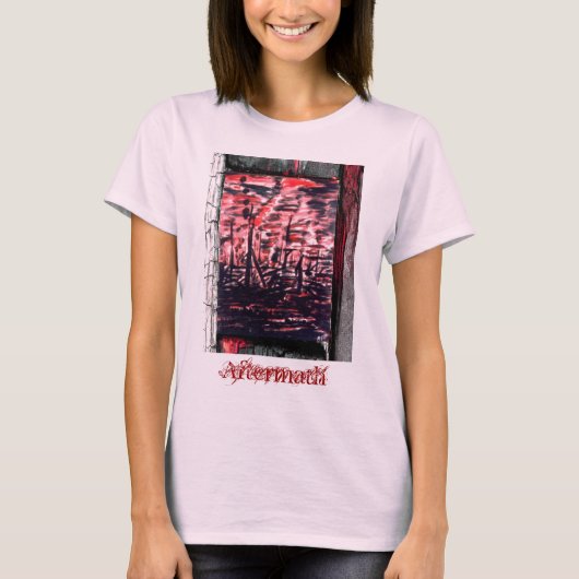 余波 Tシャツ (正面)