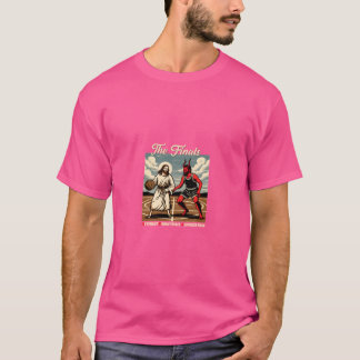 余生バスケットボール協会おもしろいイエスvsサ tシャツ