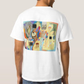 余白のTシャツ(印刷される) Tシャツ (裏面)