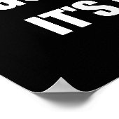 余計な努力をする ポスター (角)