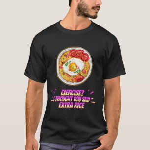 余計考えなこと言っただろ。かわいいジョークノベルティ Tシャツ