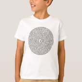 佛頂尊勝佛母心咒- Usnisa Vijaya Dharaniの信念 Tシャツ (正面)