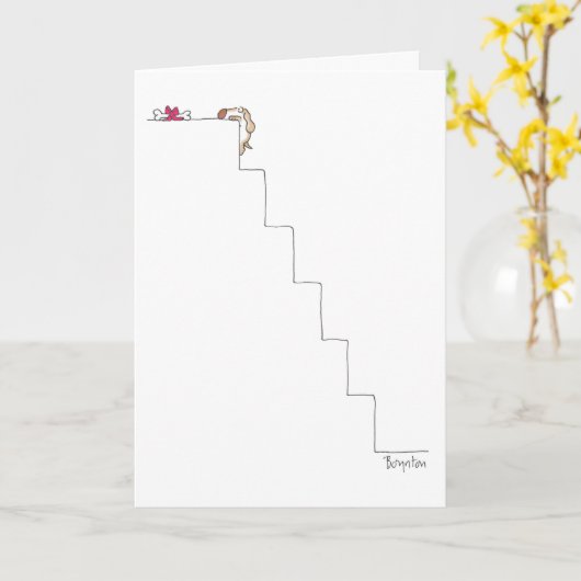 作ったな！ボイントン カード (黄色い花)