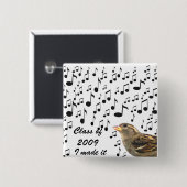 作った， Class of 2009_Button 缶バッジ (正面&裏面)