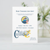 作られる間巡航のベビーシャワーで 招待状 (スタンド正面)