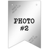 作り上げ50年 – -誕生日またはアニヴ。フォト バンティングフラッグ (第3の旗)