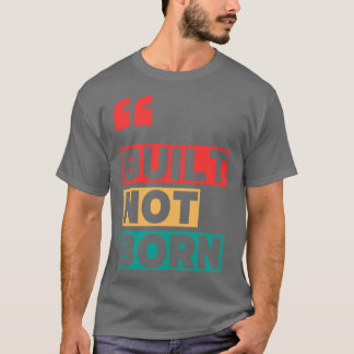 作り出されたもの、生まれつきではない特大サイズ Tシャツ