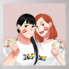 作り台女と旅たい女 |プライド ポスター