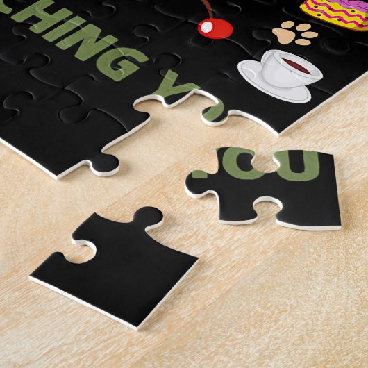 作るご飯を作るごとにイタリアン食べる ジグソーパズル (側面)