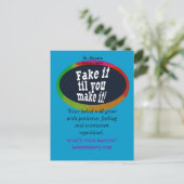 作るまで偽る ポストカード (スタンド正面)