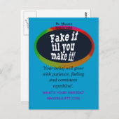 作るまで偽る ポストカード (正面/裏面)