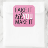 作るまで偽物にする スクエアシール (バッグ)