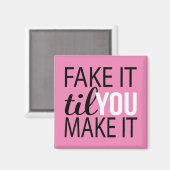 作るまで偽物にする マグネット (正面/裏面)