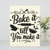 作るまで焼く |ベイカーおもしろい料理 メニュー (スタンド正面)