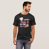 作るまで焼く Tシャツ (正面フル)