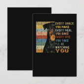 作る全てのスナック　焼く全ての食事 招待状 (正面/裏面)