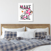 作る実在 キャンバスプリント (インサイチュ (寝室))