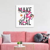 作る実在 キャンバスプリント (インサイチュ (リビング))