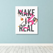 作る実在 キャンバスプリント (インサイチュ (ウッドフロア))