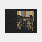 作る食べ物を作るたびの軽食 フリースブランケット (正面(横))