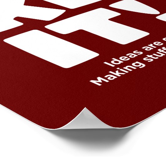 作れ！ ポスター (角)