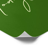 作れ。今日。数。ポスターとプリント ポスター (角)