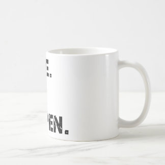 作れ。起こるか。 コーヒーマグカップ