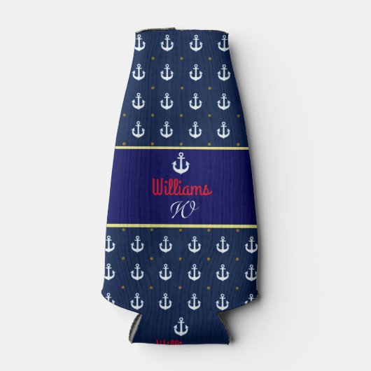 作カスタム成航海のと冷却モノグラムの ボトルクーラー (正面)