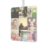 作ユニーク成9 Photo Collage パーソナライズされた カーエアーフレッシュナー (左)