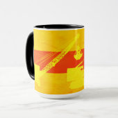 作動エンジニアの南西色があること誇りを持った マグカップ (正面左)