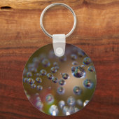 作動中の水 キーホルダー (正面)