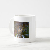 作動中の水 コーヒーマグカップ (正面左)