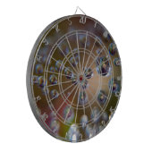 作動中の水 ダーツボード (正面左)