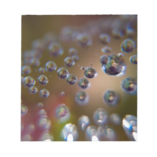 作動中の水 ノートパッド (正面)