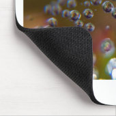 作動中の水 マウスパッド (コーナー)